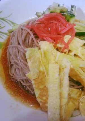 お蕎麦ダイエット☆冷やし中華-レシピのメイン写真