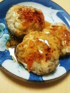 きんぴらごぼう入りつくね-レシピのメイン写真