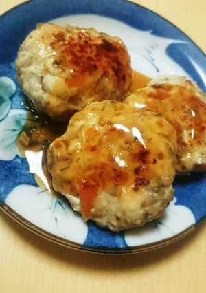 きんぴらごぼう入りつくね-レシピのメイン写真