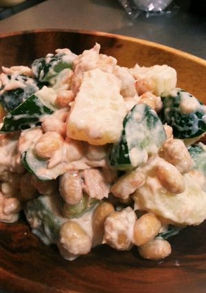 大豆のポテトサラダ-レシピのメイン写真
