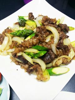 ちょー簡単☆牛肉のガリバタ炒め-レシピのメイン写真