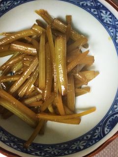 蕗の煮物 きゃらぶき-レシピのメイン写真