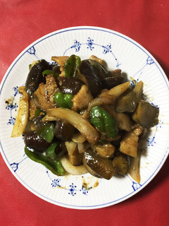 我が家のナスと豚の味噌炒め-レシピのメイン写真