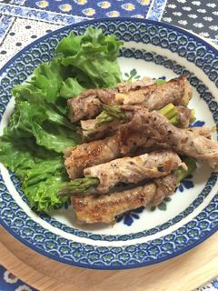 アスパラガスのレモン塩漬け豚肉巻き-レシピのメイン写真
