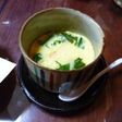 のらぼう菜いりの茶碗蒸し