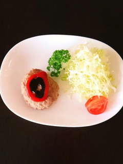 卵不使用 ハンバーグ-レシピのメイン写真