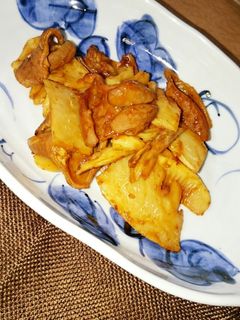たけのことホルモンの炒め物-レシピのメイン写真