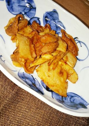 たけのことホルモンの炒め物-レシピのメイン写真