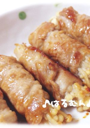 簡単☆えのきの肉巻き-レシピのメイン写真