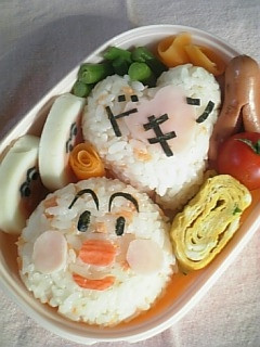 アンパンマン弁当-レシピのメイン写真