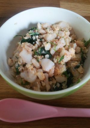 『子供に魚と野菜を』鱈そぼろ丼-レシピのメイン写真