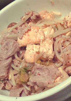 さっぱりささっと。豆腐の塩ダレ丼-レシピのメイン写真