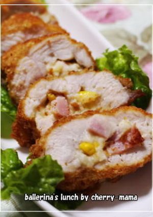 鶏胸肉がジューシーに★ポテサラはさみ揚げ-レシピのメイン写真