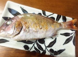 フライパンでおいしい☆鯛の塩焼き➕コツ-レシピのメイン写真