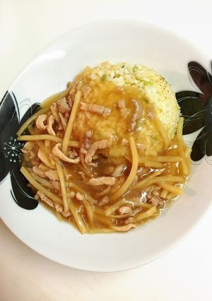 絶品あんかけチャーハン-レシピのメイン写真