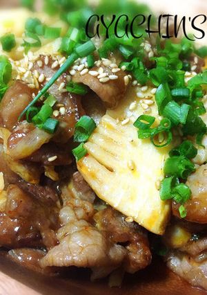 牛バラと筍のスタミナオイスター炒め♪-レシピのメイン写真