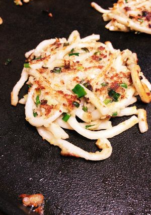 カリカリッモッチモチうどん餃子♪-レシピのメイン写真