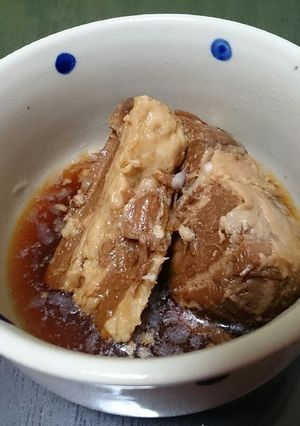 圧力鍋で☆豚バラ肉&豚肩ロースの角煮-レシピのメイン写真