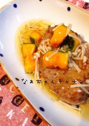 うどんスープの素で〜和風豆腐ハンバーグ-レシピのメイン写真
