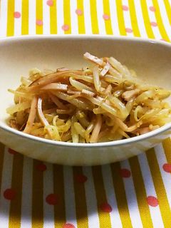もやしのからし醤油あえ-レシピのメイン写真