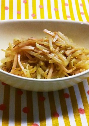 もやしのからし醤油あえ-レシピのメイン写真