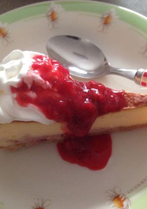 ミックスベリーのベイクドチーズケーキ-レシピのメイン写真