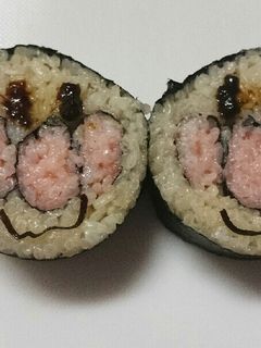 簡単!アンパンマンのり巻き-レシピのメイン写真