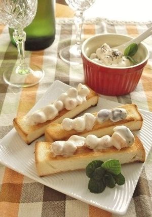1分で完成♪福神漬とお豆のヨーグルト和え-レシピのメイン写真
