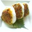 ご飯のおとも♡しそみそ焼きおにぎり♪