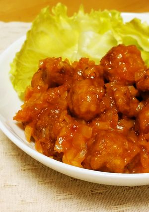 大豆ミートで絶品&ヘルシー☆鶏チリ風-レシピのメイン写真