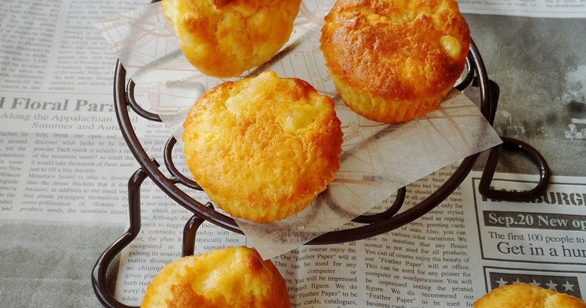 パイナップルとクリームチーズのマフィン♡ by れっさーぱんだ