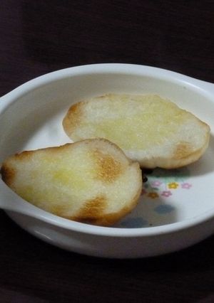 赤ちゃんせんべいない時にロールパンラスク-レシピのメイン写真