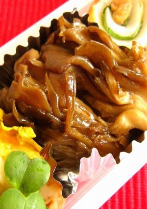 甘辛味のマイタケ-レシピのメイン写真