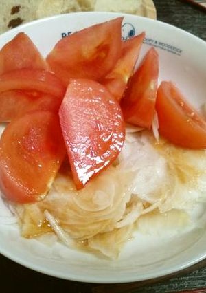 トマトと新玉ねぎの中華サラダ-レシピのメイン写真