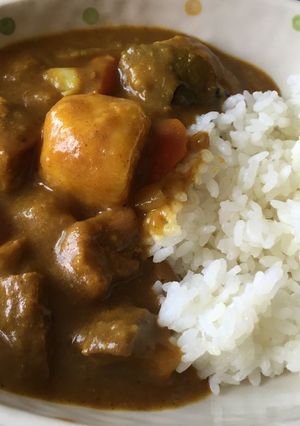 【覚書】ルーなし　海外で日本風カレー-レシピのメイン写真