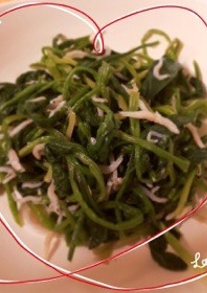 ほうれん草とジャコのおひたし-レシピのメイン写真