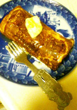 ５分でできるもちふわホットケーキ-レシピのメイン写真