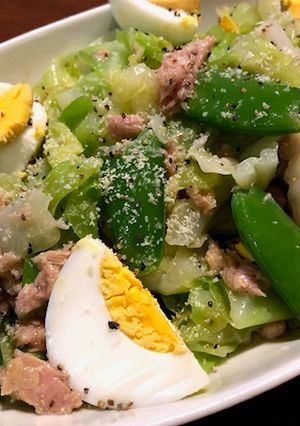 キャベツとツナのホットサラダ-レシピのメイン写真