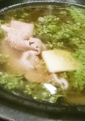 簡単♪山椒でいただく春の牛しゃぶ-レシピのメイン写真