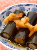 ごぼうの昆布巻き