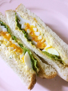 ゆで卵とバジルポテトのサンド-レシピのメイン写真