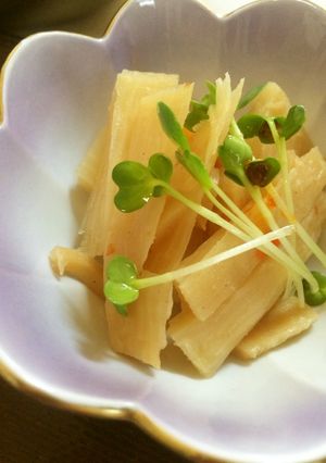 たけのこのラー油かけ-レシピのメイン写真