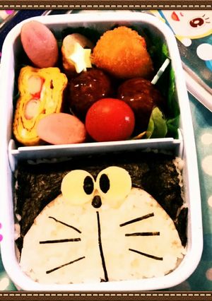 キャラ弁 ドラえもん☆彡-レシピのメイン写真