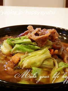 焼き肉のたれで☆生ラーメン-レシピのメイン写真