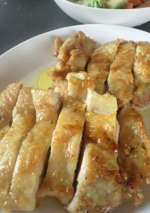 レモンバターソースのグリルチキン-レシピのメイン写真