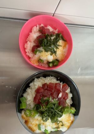 簡単マグロのネバネバ丼-レシピのメイン写真