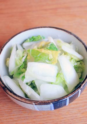時短で簡単！旨みたっぷり白菜のだし浅漬け-レシピのメイン写真