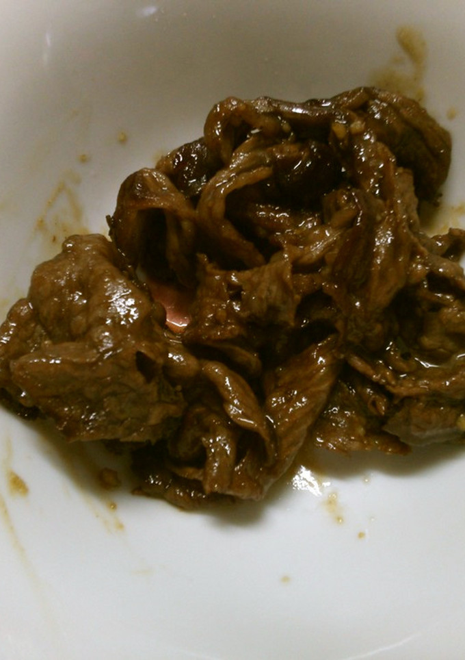 簡単　早い！　牛肉の　バルサミコ炒め♪-レシピのメイン写真