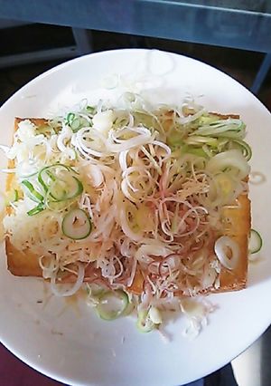 超かんたんおつまみ 厚揚げの薬味のせ-レシピのメイン写真