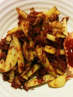 じゃがいもとコンビーフの炒め物-レシピのメイン写真